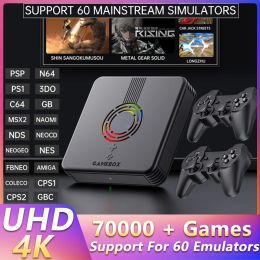 Consoles 2023 NIEUWE X9 Retro Mini Game Box Super Console Ingebouwde 70000+ Games Emulators Accessoires 4K HD Display op TV-projector Monit