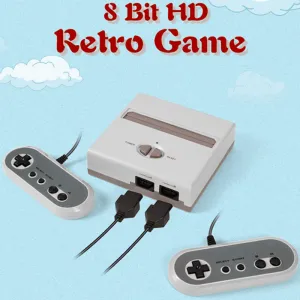 Consoles 8Bit HM12 Entertainment Systeem, Retro TV/Video Game Console, RCA+HD,72P Slot, ondersteuning N8 EverDrive, Speel NTSC PAL NES Games