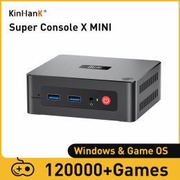 Consoles Beelink Super Console X Mini Kinhank Retro Video Game Console avec plus de 85 émulateurs 120000 jeux pour le joueur de jeu Arcade / Mame / DC / SS