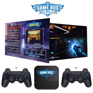 Consoles GAME Box i3S 3D plus Console de jeu vidéo double système plusieurs simulateurs 30000 jeux sortie 4K HD Console d'arcade rétro