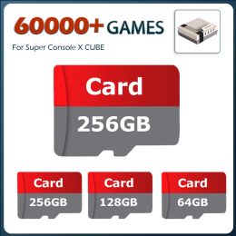 Carte de jeu pour Consoles, Super Console X Cube, rétro, pour PS1/PSP/DC/Arcade/MAME, avec plus de 60000 jeux classiques