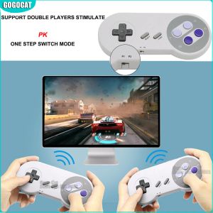 Consoles Mini TV Console de jeu vidéo contrôleur sans fil 4K 2900 plus jeux Console rétro compatible HDMI pour SFC/SNES double manette de jeu