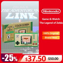 Consoles Nintendo Game Watch The Legend of Zelda Play Three Series Defining Retro Games bevat een handige digitale klok en timer