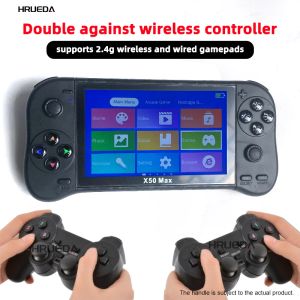 Consoles Console de jeu vidéo portable Player Retro Handheld Game Console pour SNES / MAME / GBA / GBC / FC / SEGA MD DENDY 10000+ Jeux 5,1 pouces écr