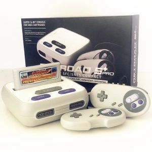 Consolas RETROAD Super Retro HD Consola de juegos Versión de hardware Compatible con el cartucho de juego original Super Nintendo Pantalla HDRCA C51HD