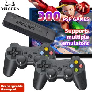 Consolas Consolas de videojuegos Retro Game Stick Lite 4K HD TV Retro Gaming 50 Consola emuladora para PS1 N64 PSP Consola portátil Envío rápido