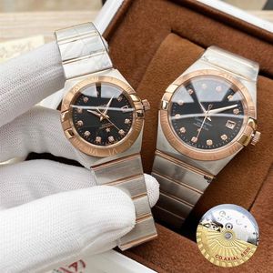 Constellation 123 20 24 60 55 001 Women Men Classic Casual Watches Topmerk Luxe Lady Mens polshorloge Hoge kwaliteit Fashion Wris273Q