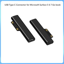 Consume electronics 5 pièces/lot connecteur USB Type C pour Microsoft Surface Pro 3 4 5 6 Go prise adaptateur secteur convertisseur chargeur pour ordinateur portable convertisseur
