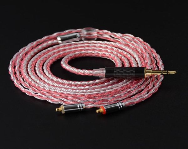 Electrónica de consumo Accesorios para auriculares portátiles o video NiceHCK Cable mixto de cobre y plata de 16 núcleos 3,5/2,5/4,4 mm MMCX/2 pines para TFZ ZSX8246241