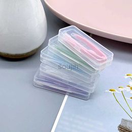 Contacts Lens Accessoires 1 Set Girl Travel Contact Lenses Twezers Aspiration Stick Plastic Mini Contact Lens Case Eyes Care Tool Kit d'outils Accessoires D240426