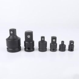 Contactdozen 6 stks/set Impact Socket Adapter Reducer Adapter Transform Joint 1/4 "3/8" 1/2 "3/4" Ratelbreker Drive Wrench Handgereedschap set