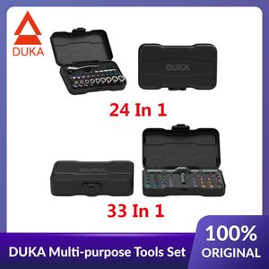 Contactdozen DUKA RS1 RS2 jeu de tournevis clé à cliquet vis Kit de tournevis multi-outils S2 embouts magnétiques ensemble d'outils bricolage kit d'outils de réparation domestique