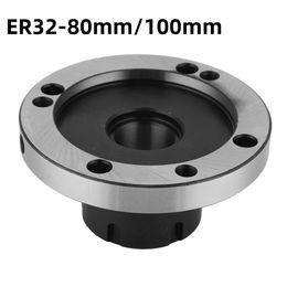 ContactDozen ER32 Collet Chuck 80/100 mm de diamètre de diamètre Chuck pour l'outil de tour de broyage CNC 0.005 Précision Table de la table