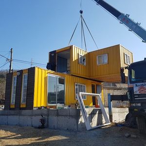 Casas contenedoras Caja de vivienda, Casa contenedora Se puede mover a cualquier lugar en cualquier momento, brindando a las personas una vida más conveniente y cómoda