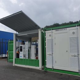 Container Homes Fotovoltaïsche energieopslagbox