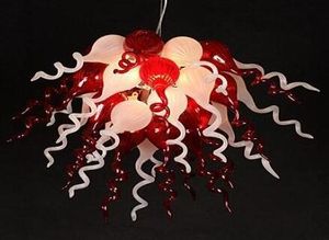 Lustre suspendu en cristal suspendu de Murano multicolore de lampes fait sur commande pour la décoration d'art de partie