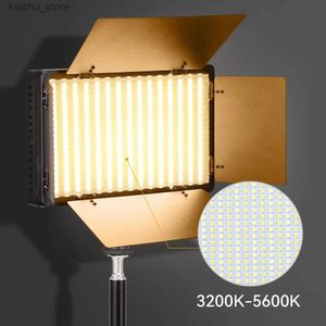 Éclairage continu LED VIDEO PANNEAU ÉCLAINEMENT DUAL COULEUR 3200-5600K CAME CAMERIE PHOTOGRAPHIE PANNEUR D'ÉCLAIRAGE PHOTO STUDIO FILL LEAT POUR YOUTUBE LIVE VLOG Y240418