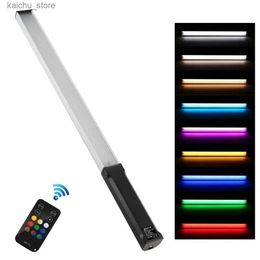 Éclairage continu PULUZ RVB Color Photo LED Stick avec température de couleur réglable Couleur à main Video Video Light avec télécommande CRI 95+ Y240418