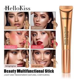 Contour Beauty Stick Liquid Face Concealer Powder Blusher High Gloss Pearl Light Shimmer Matt Verlicht natuurlijk de make-up van gezichten