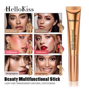 Contour Beauty Stick Liquid Face Concealer Powder Blusher High Gloss Pearl Light Shimmer Matt Verlicht natuurlijk de make-up van gezichten