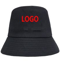 Contrato con el primer enlace solo para sombrero con forma de cubo para mujeres y hombres, estampado o bordado personalizado, algodón de varios colores 8780196