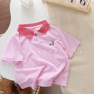 Contraste Top Summer Vêtements pour garçons Girl Polo Polo