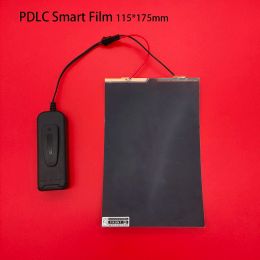 Regeling 115*175 mm Sample Electric Black Color Self -Adhesive PDLC Film Smart Diming Film Glass Window Deur Tint Home Cinema Meeting Room