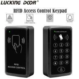 CONTRÔLE 125KHZ CARDE CONTRÔLE SYSTÈME DE CONTRÔLE SAFE ELECTRONIC GALETER GARAGE DIGITAL KEYPAD MAGNAGE ELETRIQUE RFID Smart Door Lock Clavier