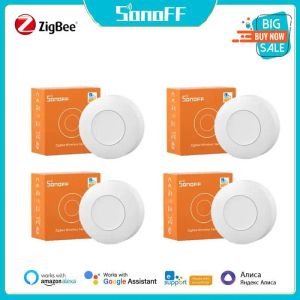 Controle 14 ST SONOFF SNZB01P Zigbee Draadloze Schakelaar Knop Slimme Scène Schakelaar Domotica Controle voor eWeLink APP Alexa Smartthings