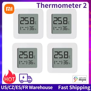 Controle 14 stks Xiaomi Mijia BT digitale thermometer 2 draadloze slimme elektrische digitale hygrometer vochtigheidssensor werken met Mijia APP