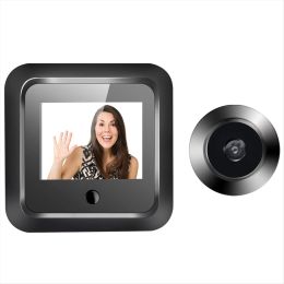 CONTRÔLE 2,4 pouces 120 ° Smart Digital Door Viewer Camera Security Monitor 240x320 HD Visual Doorbell 300000 Pixels Résolution