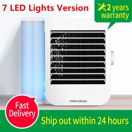Controle 2021 Xiaomi Microhoo 3 in 1 mini-airconditioner Waterkoelventilator Touchscreen Timing Artic Cooler Luchtbevochtiger Bladeless