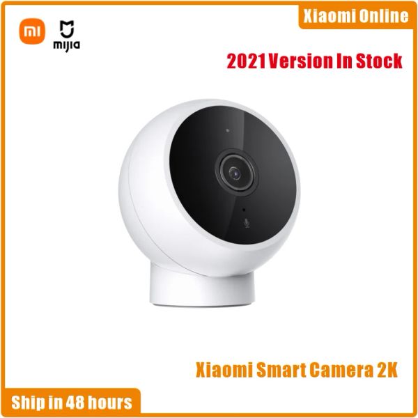 Contrôle 2022 Xiaomi Mijia Smart Camera 2k 1296p WiFi Night Vision Two Way Audio AI Human Detection Webcam Video Cam Baby Security Monito