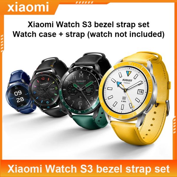 CONTRÔLE 2023 NOUVEAU ÉTAPE ORIGINAL Xiaomi Watch S3 Strap Set Smart Watch S3 ESIM Watch Case