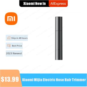 Contrôle 2023 Nouveau xiaomi Mijia Electric Nose Hair Trimmor Portable Nes Nose Oree Coiffre Trimmer pour les hommes Clipper indolore rechargeable