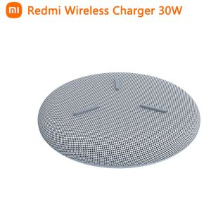 Contrôle 2023 Xiaomi Redmi chargeur sans fil 30W Max avec ventilateur de refroidissement Mini Charge Type C Charge rapide pour téléphone Huawei iPhone Samsung