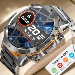 Contrôle 2024 Nouveaux hommes Outdoor Sports Smartwatch 360 AMOLED HD Screen Health Heart Carelle Monitor Smart Watch Bluetooth Clock Clock Women