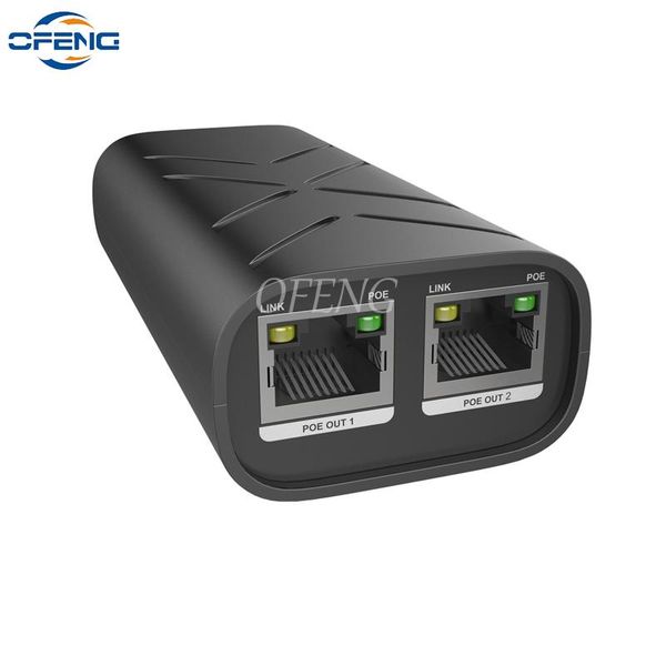 Contrôle 3 ports Full Gigabit PoE Switch 1 * RJ45 PORTS 10M / 250M pour la caméra IP / Système CCTV Système Smart Fast Ethernet Total 48W