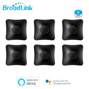 Contrôle 4/6 PCS BroadLink RM4 Pro Universal Intelligent Remoteler WiFi IR RF Smart Home-Automation Travail avec Alexa Google Home