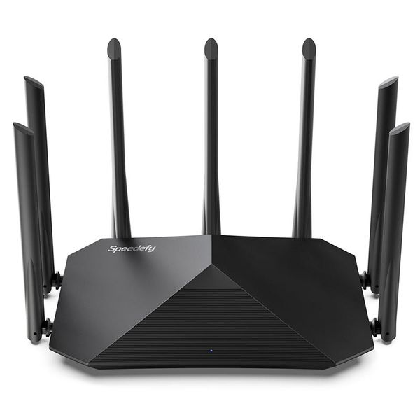 Contrôle AC2100 Smart Dual Band Gigabit Wireless Router 4x4 Mumimo 7x6DBI Antenne externe Strong Signal Signal Control Parental Control IPv6