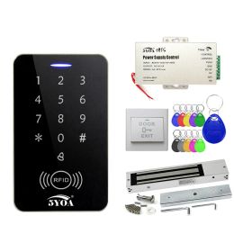 Controle -toegangscontrolesysteem veilige elektronische poortopener Home Garage Digitale set Eletrische magnetische RFID Smart Door Lock -kit
