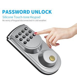 Controle America Standard Siliconetouch Tone Toetsenbord Wachtwoord Key Smart Deadbolt Door Lock