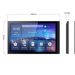 Contrôle une tablette Android 10 avec panneau de contrôle de vie intelligent 2G Smart Life Alexa Home Automation Mur Control Screen Smart Affichage