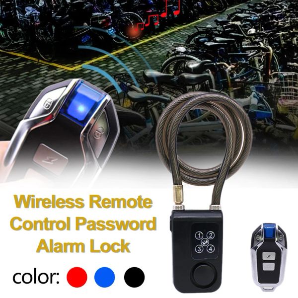 Control Antitheft Smart Bike Lock Bluetooth Control remoto Ciclismo Alarma segura