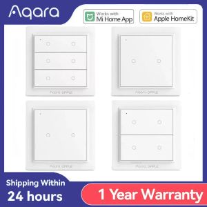 CONTRÔLE AQARA STRIT SMART SMART VERSION AQARA VERSION SUR MUR ZIGBEE 3.0 Aucun câblage requis pour Xiaomi Mijia Mi Home Apple HomeKit App