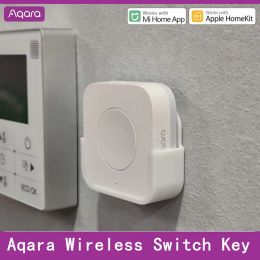 Besturing Aqara Sensor Smart Wireless Mini Switch -toets ZigBee -verbinding Remote Remote One Key Control -knop Home Beveiliging Mihome HomeKit