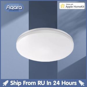 Controle Aqara Smart plafondlicht L1 350 ZigBee 3.0 Kleurtemperatuur Slaapkamer LED -lamp Licht Werk met Mijia App Apple HomeKit