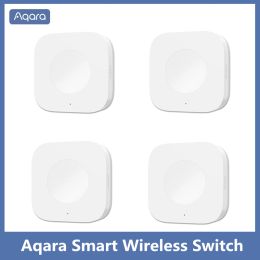 Contrôle Aqara clé de commutateur sans fil intelligente intégrée gyroscope multifonctionnel Intelligent ZigBee wifi télécommande pour Xiaomi Smart MI home