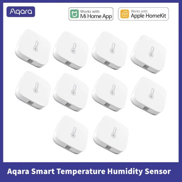 Contrôle Aqara capteur de température intelligent pression d'air humidité environnement capteur contrôle intelligent connexion Zigbee pour Xiaomi APP Mi home