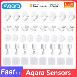 Contrôle des capteurs de température Aqara Capteur de mouvement Zigbee Capteurs de porte d'eau Connexion sans fil Smart Home With Homekit Mi Home App